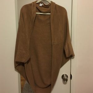 COPY - Shawl, tan cardigan